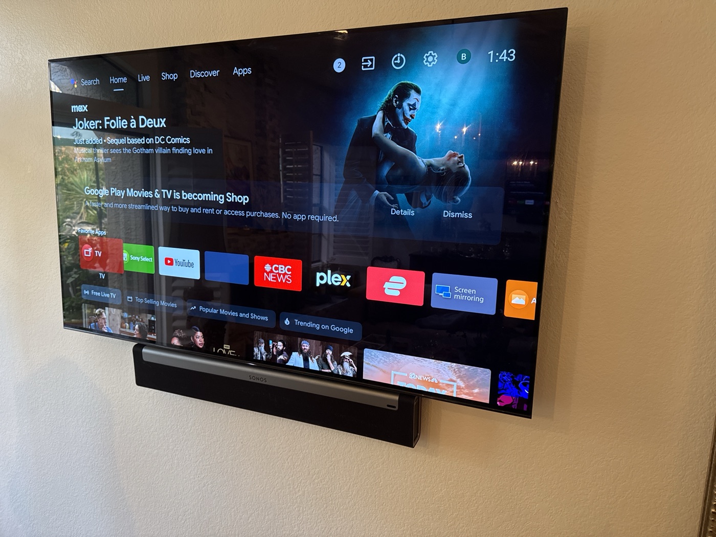 VistaMount TV installation project 15
